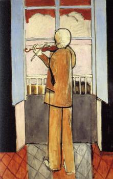 violonist at the window